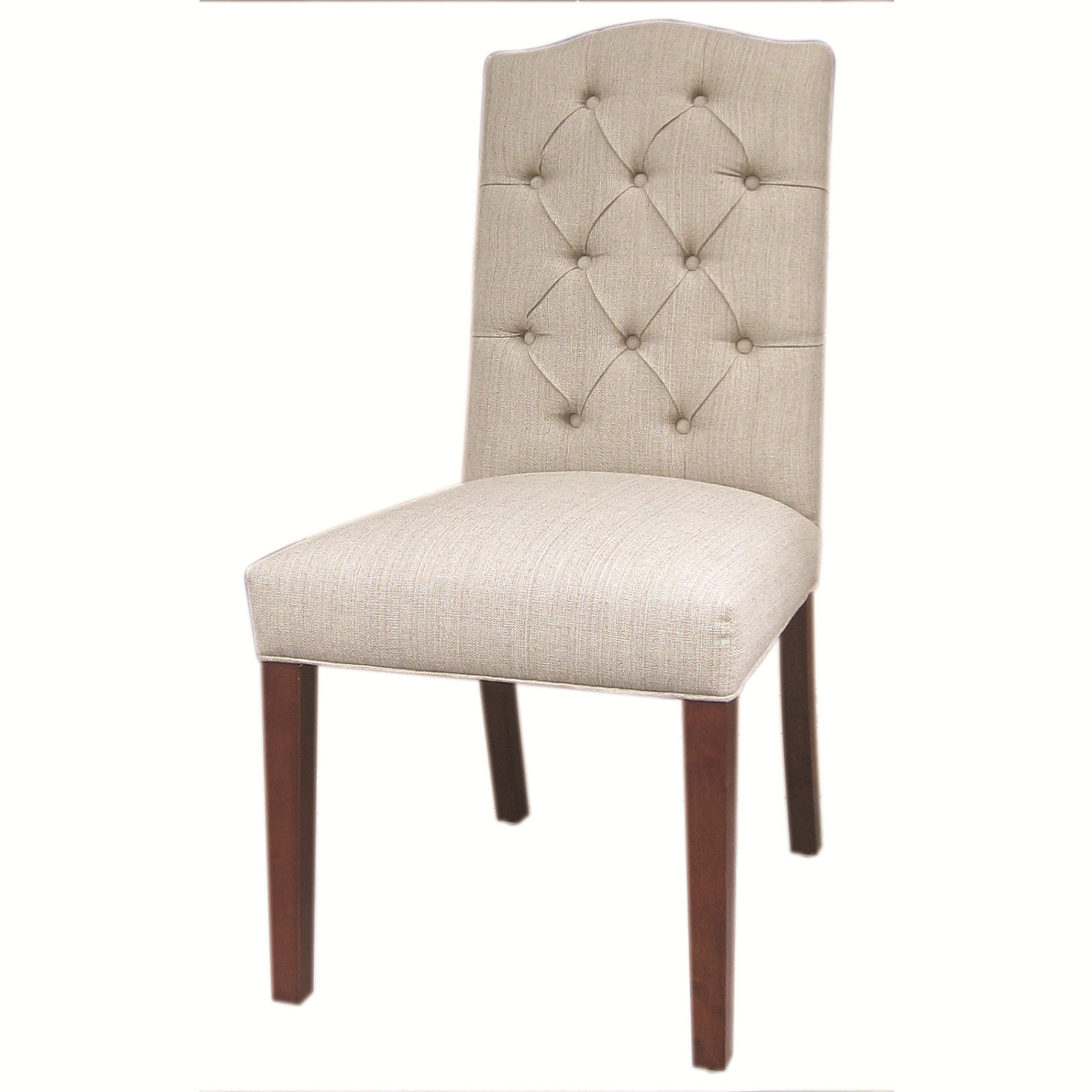 Four Hands Kensington Jackie Dining Side Chair with Button Tufting